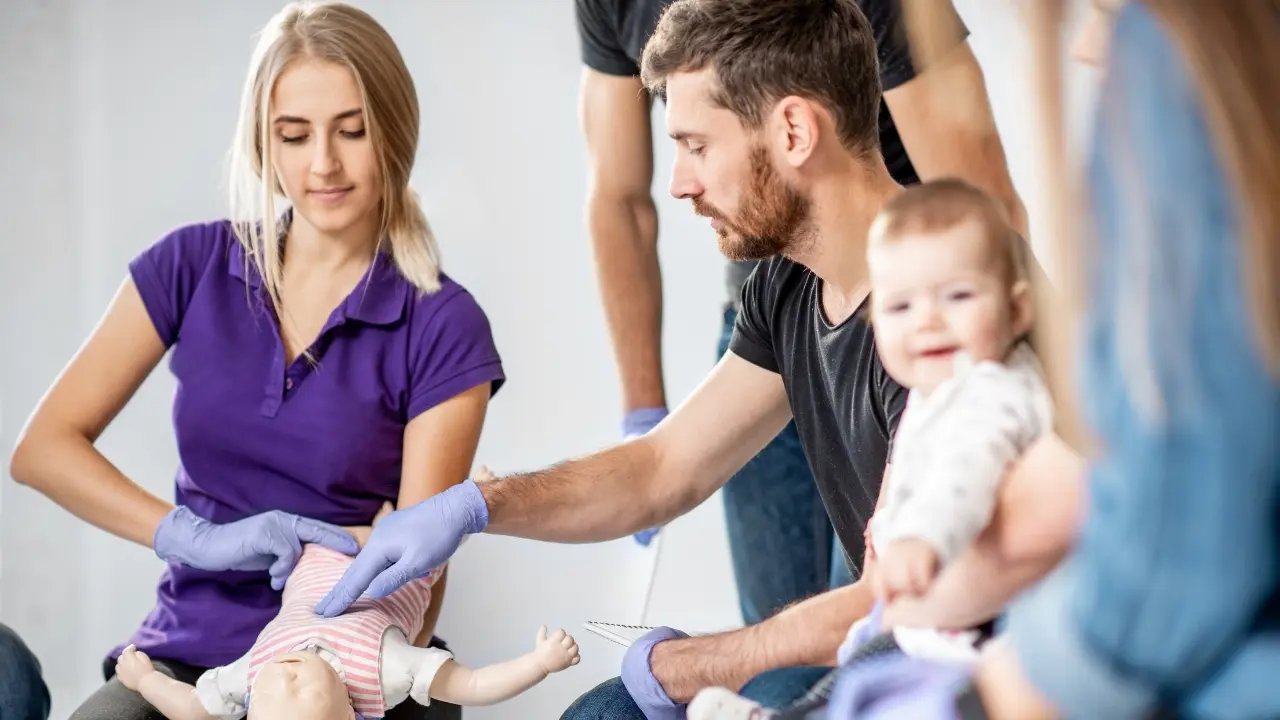 Erste-Hilfe-Kurs am Kind